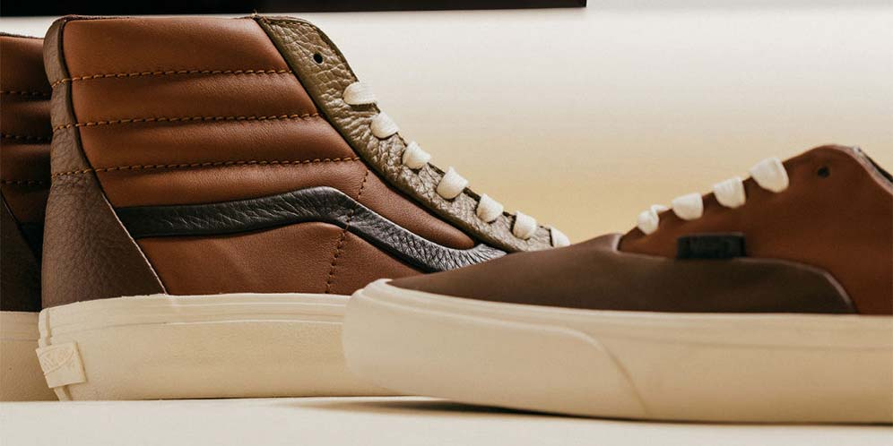 Vans Luncurkan Sepatu Kulit Premium 'Multi Brown'